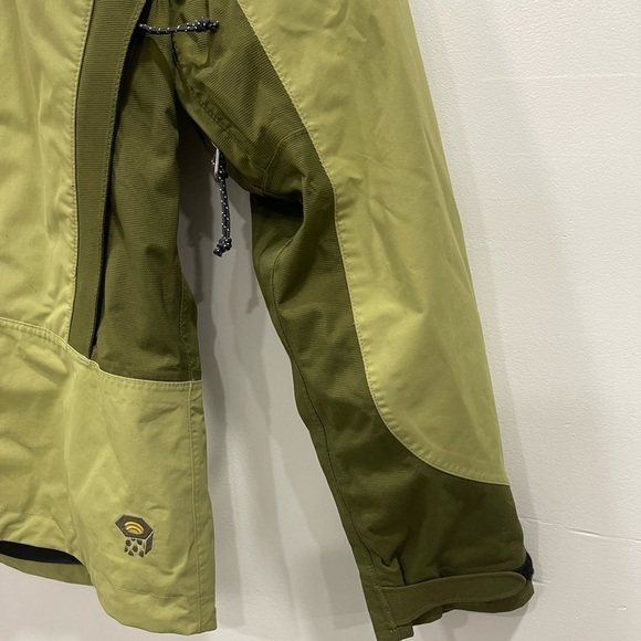 Mountain Hardwear Conduit Green Colorblock Outdoor Jacket Hooded 12 - Picture 3 of 9